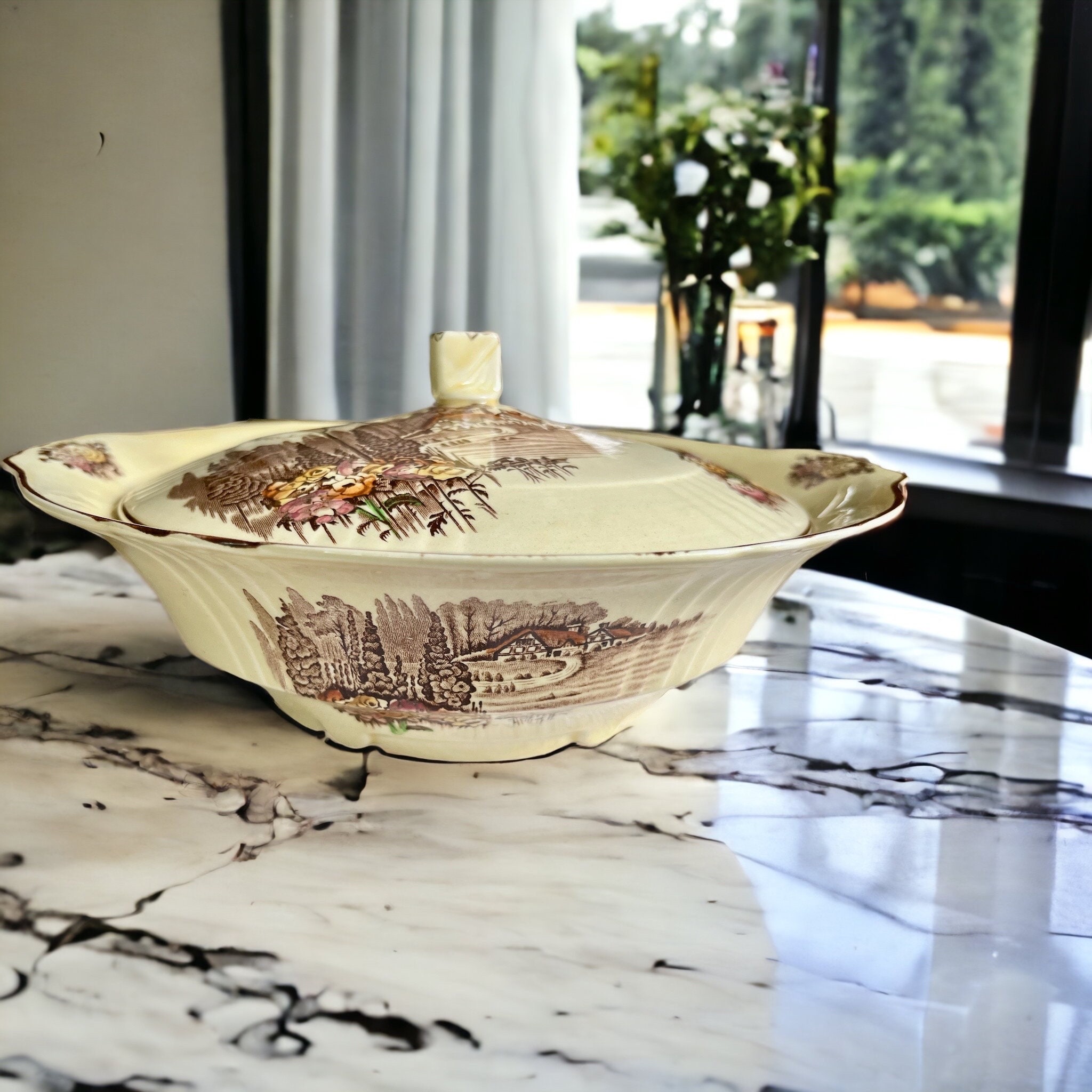 Homeland 1930s - Myott Son & Co England - RN 761201 - Dishes Sets, detail view 2